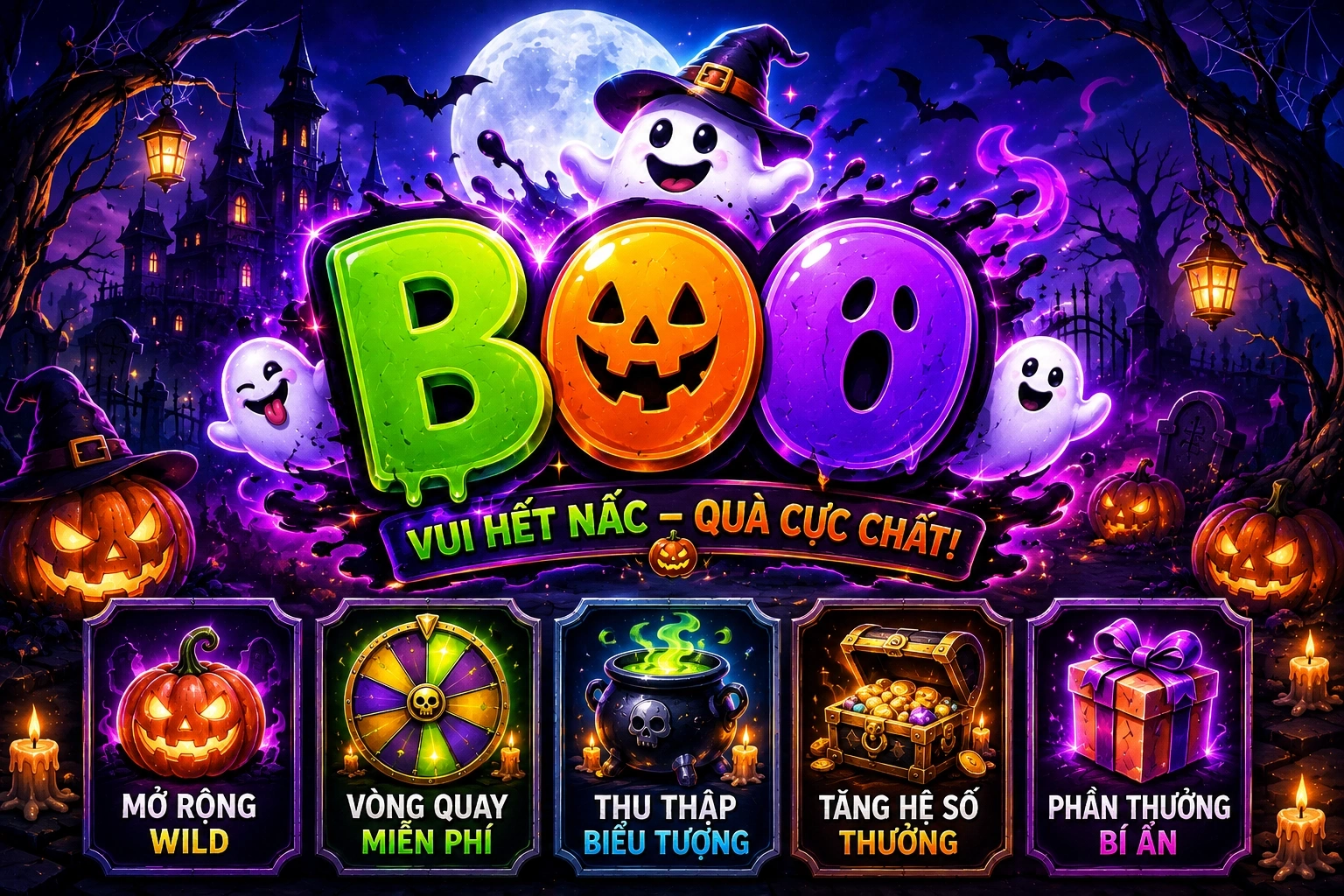 Bụi sao dạ quang tỏa luồng sóng xanh bùng nổ biểu tượng trong FC88 BOO